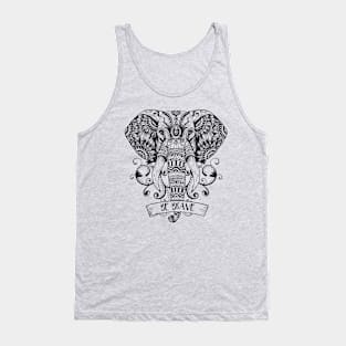 Elephant Mandala Tank Top